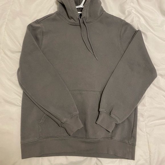 HM Grey relaxed fit hoodie size medium - Picture 2 of 2